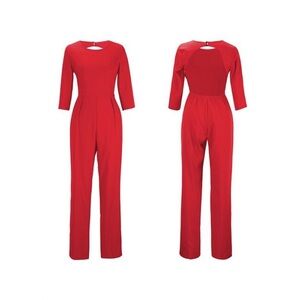 Red jumpsuit